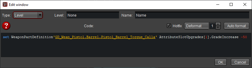 Targeted hotfix example